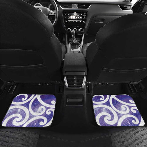 Kekeru New Zealand Matariki Car Mats Kukupa Kowhai Maori New Year Purple Version