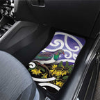 Kekeru New Zealand Matariki Car Mats Kukupa Kowhai Maori New Year Purple Version
