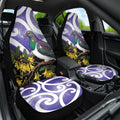 Kekeru New Zealand Matariki Car Seat Cover Kukupa Kowhai Maori New Year Purple Version