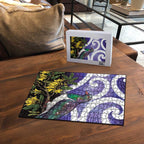 Kekeru New Zealand Matariki Puzzle Kukupa Kowhai Maori New Year Purple Version
