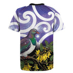 Kekeru New Zealand Matariki Rugby Jersey Kukupa Kowhai Maori New Year Purple Version