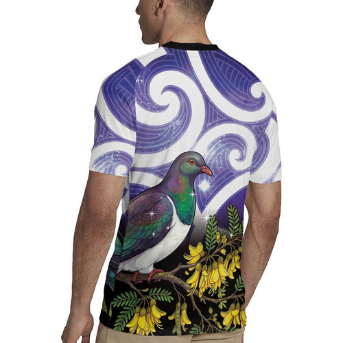 Kekeru New Zealand Matariki Rugby Jersey Kukupa Kowhai Maori New Year Purple Version