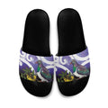 Kekeru New Zealand Matariki Slide Sandals Kukupa Kowhai Maori New Year Purple Version