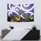 Kekeru New Zealand Matariki Tapestry Kukupa Kowhai Maori New Year Purple Version