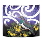 Kekeru New Zealand Matariki Tapestry Kukupa Kowhai Maori New Year Purple Version