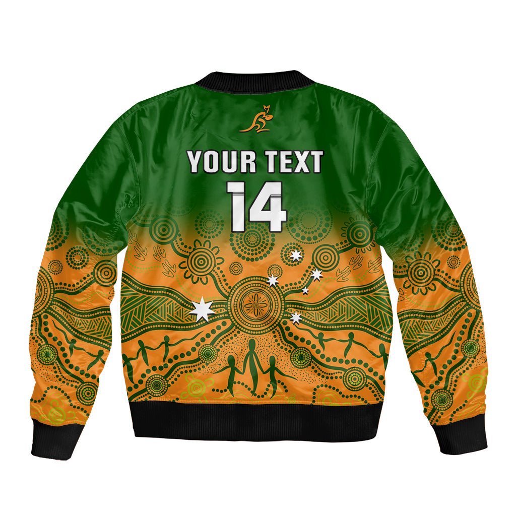 personalised-australia-rugby-sleeve-zip-bomber-jacket-go-wallaroos-pacific-indigenous-version-2023