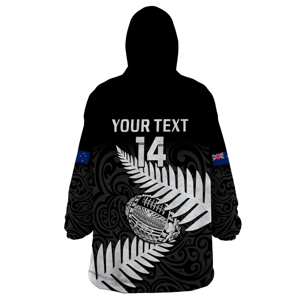 personalised-aotearoa-rugby-wearable-blanket-hoodie-go-black-fern-pacific-nz-maori-2023