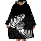 personalised-aotearoa-rugby-wearable-blanket-hoodie-go-black-fern-pacific-nz-maori-2023