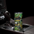 Matildas NAIDOC Week Skinny Tumbler Australia Kangaroo Keep The Fire Burning - Black