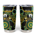 Matildas NAIDOC Week Tumbler Cup Australia Kangaroo Keep The Fire Burning - Black