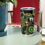 Matildas NAIDOC Week Tumbler Cup Australia Kangaroo Keep The Fire Burning - Black