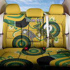 Custom Matildas NAIDOC Week Back Car Seat Cover Australia Kangaroo Keep The Fire Burning - Yellow