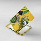 Custom Matildas NAIDOC Week Canvas Wall Art Australia Kangaroo Keep The Fire Burning - Yellow