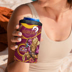 NRL Broncos NAIDOC Week 4 in 1 Can Cooler Tumbler Keep The Fire Burning Indigenous Art