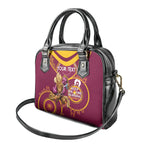 Custom NRL Broncos NAIDOC Week Shoulder Handbag Keep The Fire Burning Indigenous Art