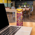 NRL Broncos NAIDOC Week Skinny Tumbler Keep The Fire Burning Indigenous Art
