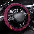 NRL Broncos NAIDOC Week Steering Wheel Cover Keep The Fire Burning Indigenous Art