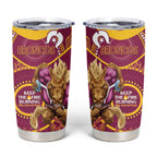 NRL Broncos NAIDOC Week Tumbler Cup Keep The Fire Burning Indigenous Art