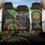 Custom NRL Panthers NAIDOC Week Back Car Seat Cover Keep The Fire Burning Indigenous Art