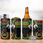 NRL Panthers NAIDOC Week 4 in 1 Can Cooler Tumbler Keep The Fire Burning Indigenous Art
