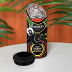 NRL Panthers NAIDOC Week 4 in 1 Can Cooler Tumbler Keep The Fire Burning Indigenous Art