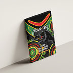 Custom NRL Panthers NAIDOC Week Canvas Wall Art Keep The Fire Burning Indigenous Art