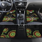 Custom NRL Panthers NAIDOC Week Car Mats Keep The Fire Burning Indigenous Art