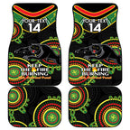 Custom NRL Panthers NAIDOC Week Car Mats Keep The Fire Burning Indigenous Art