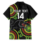 Custom NRL Panthers NAIDOC Week Family Matching Summer Maxi Dress and Hawaiian Shirt Keep The Fire Burning Indigenous Art