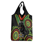 Custom NRL Panthers NAIDOC Week Grocery Bag Keep The Fire Burning Indigenous Art