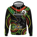 Custom NRL Panthers NAIDOC Week Hoodie Keep The Fire Burning Indigenous Art