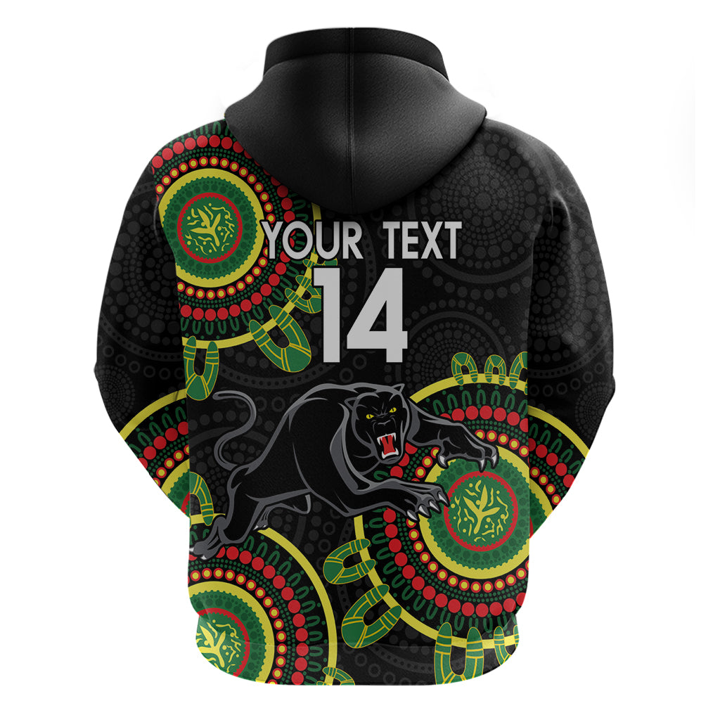 Custom NRL Panthers NAIDOC Week Hoodie Keep The Fire Burning Indigenous Art
