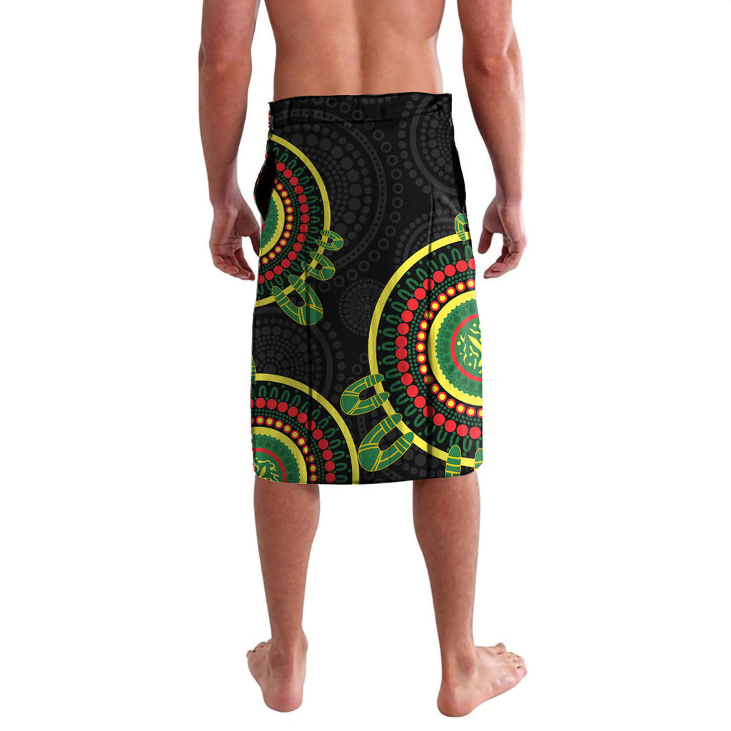 Custom NRL Panthers NAIDOC Week Lavalava Keep The Fire Burning Indigenous Art