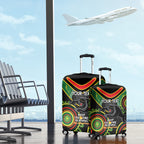Custom NRL Panthers NAIDOC Week Luggage Cover Keep The Fire Burning Indigenous Art