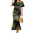 Custom NRL Panthers NAIDOC Week Mermaid Dress Keep The Fire Burning Indigenous Art