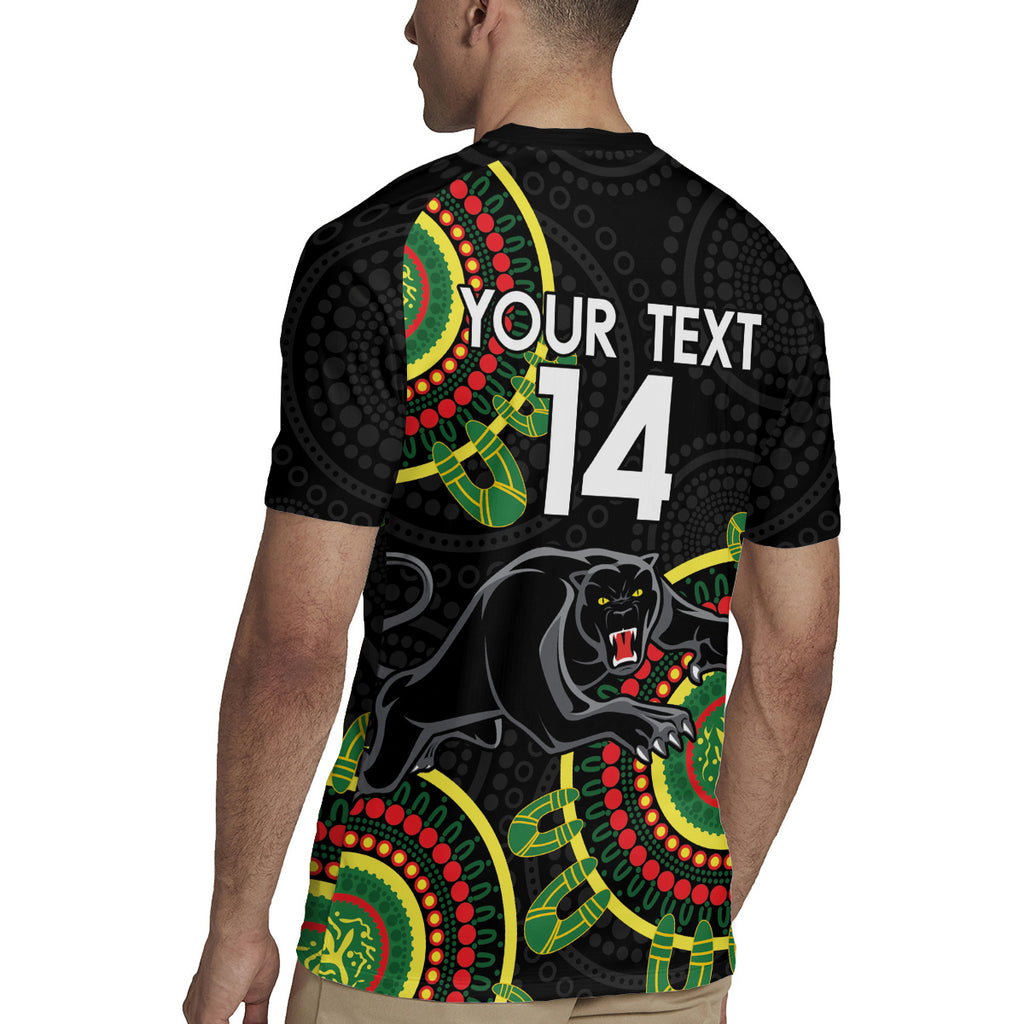 Custom NRL Panthers NAIDOC Week Rugby Jersey Keep The Fire Burning Indigenous Art