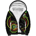 Custom NRL Panthers NAIDOC Week Sherpa Hoodie Keep The Fire Burning Indigenous Art