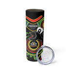 NRL Panthers NAIDOC Week Skinny Tumbler Keep The Fire Burning Indigenous Art