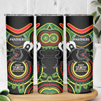 NRL Panthers NAIDOC Week Skinny Tumbler Keep The Fire Burning Indigenous Art
