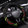 NRL Panthers NAIDOC Week Steering Wheel Cover Keep The Fire Burning Indigenous Art