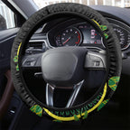 NRL Panthers NAIDOC Week Steering Wheel Cover Keep The Fire Burning Indigenous Art