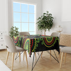 Custom NRL Panthers NAIDOC Week Tablecloth Keep The Fire Burning Indigenous Art