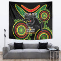 Custom NRL Panthers NAIDOC Week Tapestry Keep The Fire Burning Indigenous Art