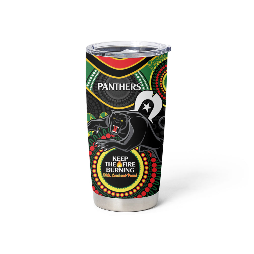 NRL Panthers NAIDOC Week Tumbler Cup Keep The Fire Burning Indigenous Art