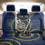 Custom NRL Cowboys NAIDOC Week Back Car Seat Cover Keep The Fire Burning Indigenous Art