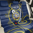 Custom NRL Cowboys NAIDOC Week Back Car Seat Cover Keep The Fire Burning Indigenous Art