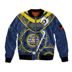 Custom NRL Cowboys NAIDOC Week Bomber Jacket Keep The Fire Burning Indigenous Art