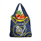 Custom NRL Cowboys NAIDOC Week Grocery Bag Keep The Fire Burning Indigenous Art