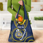 Custom NRL Cowboys NAIDOC Week Grocery Bag Keep The Fire Burning Indigenous Art