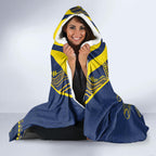 Custom NRL Cowboys NAIDOC Week Hooded Blanket Keep The Fire Burning Indigenous Art